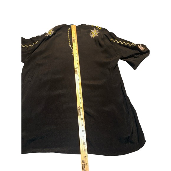 Lumiere Kimmo Open Front Embroidery On Front & Back Boho Size Small - Picture 8 of 8
